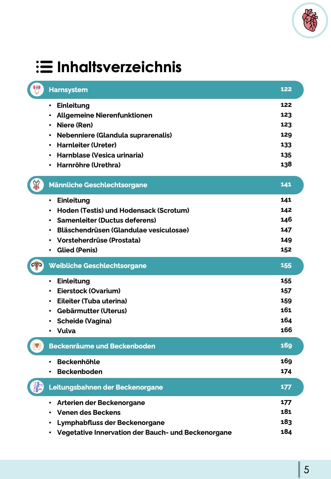 Anatomie-Skript II - Innere Organe
